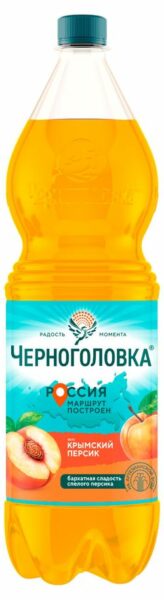 Напиток газированный «Черноголовка» персик, 1,5 л