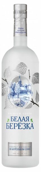 Водка «Белая Березка» Россия, 1 л