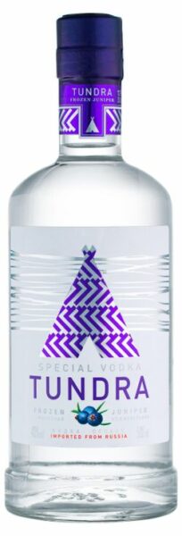 Водка Tundra Морозный можжевельник Россия, 0,5 л