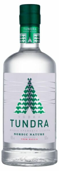 Водка Tundra Nordic Nature Россия, 0,5 л