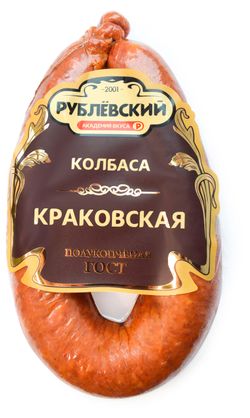 Колбаса полукопченая «Рублёвский» Краковская, 350 г