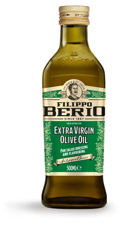 Масло оливковое Filippo Berio Extra Virgin нерафинированное Италия, 500 мл