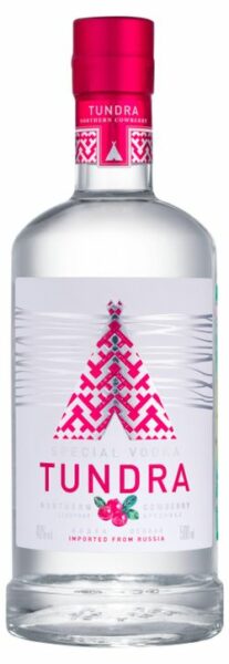 Водка Tundra Northern Cowberry Россия, 0,5 л