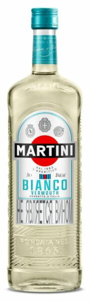 Вермут Martini Bianco белый сладкий Италия, 1 л