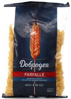 Макаронные изделия «Добродея» Farfalle бантики, 400 г