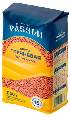 Крупа гречневая алтайская Passim, 800 г
