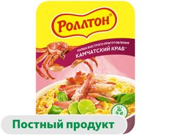 Лапша «Роллтон» Камчатский краб, 90 г