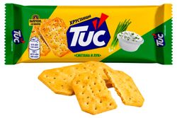Крекер Tuc со вкусом сметаны и лука, 100 г