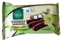 Творожные палочки «Знакомый вкус» с ванилью 6 шт 15% БЗМЖ, 150 г