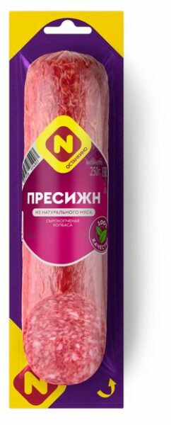 Колбаса сырокопченая «Останкино» Пресижн, 250 г