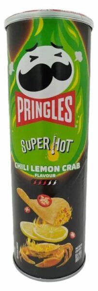 Чипсы картофельные Pringles Чили-лимон и рак, 110 г