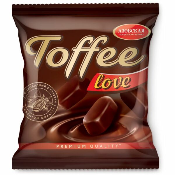 Ирис Азовская КФ Toffee Love глазированный шоколадный 250г