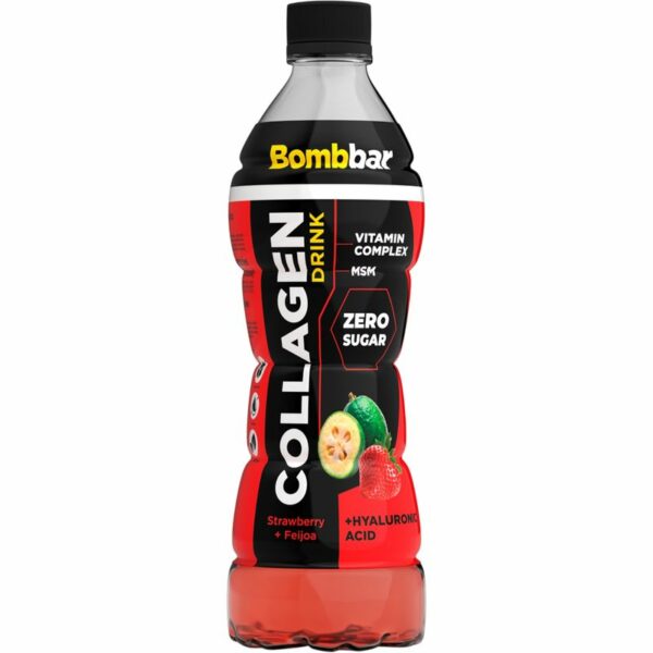 Напиток Bombbar со вкусом клубники и фейхоа газированный 500мл