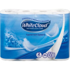 Туалетная бумага белая WhiteCloud