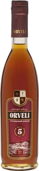 Коньяк грузинский Orveli 5 лет 40% 0,5л