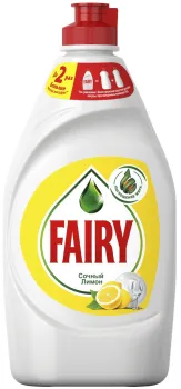 Средство для посуды Fairy Сочный лимон/Апельсин-Лимонник в ассортименте 450мл