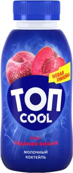 Коктейль молочный Топ Cool Ледяная вишня 2% 330г
