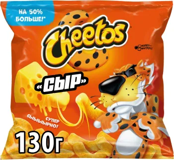 Кукурузные палочки Cheetos Сыр 130г