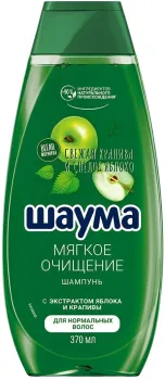 Шампунь женский Шаума Мягкое Очищение для нормальных волос 370мл