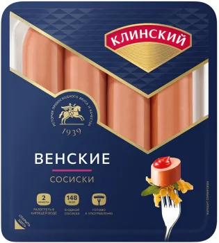 Сосиски Клинский МК Венские 410г