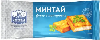 Минтай Мореслав Филе в панировке 300г