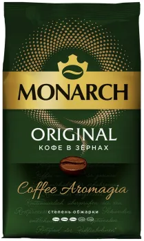 Кофе жареный в зернах Monarch Original 800г
