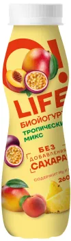 Йогурт O!LIFE/ОЛАЙФ Тропический микс 1,5% 260г