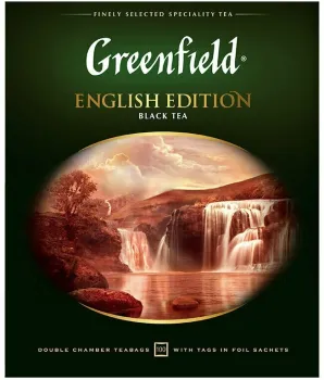 Чай черный Greenfield English Edition байховый 100х2г