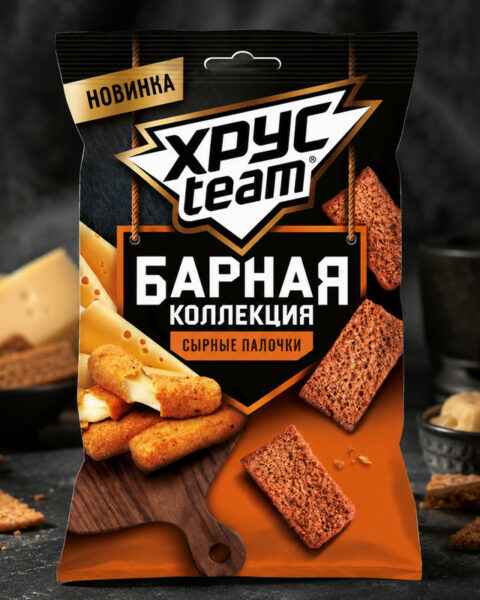 Сухари "Барная коллекция", Хрусteam, 70 г, в ассортименте