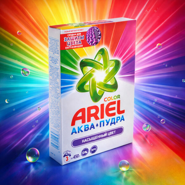 Стиральный порошок "Аква Пудра", Ariel, 450 г