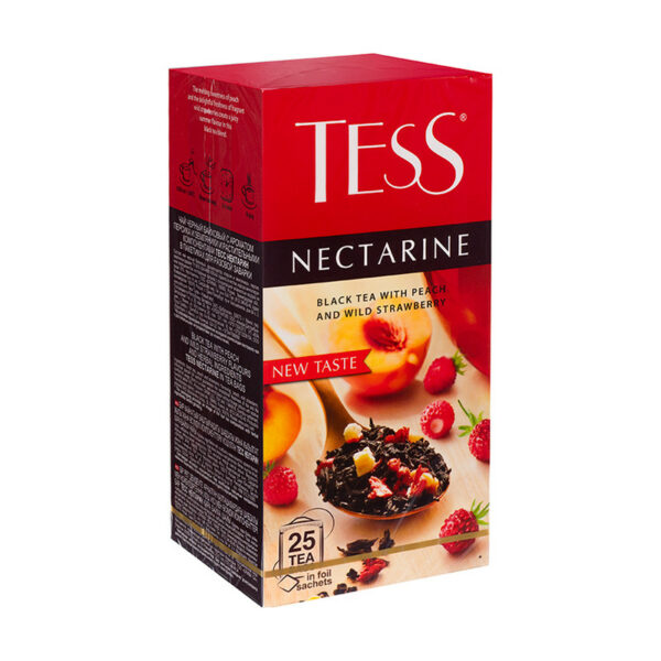 Чай чёрный "Нектарин", TESS, 37,5 г, 25 пакетиков