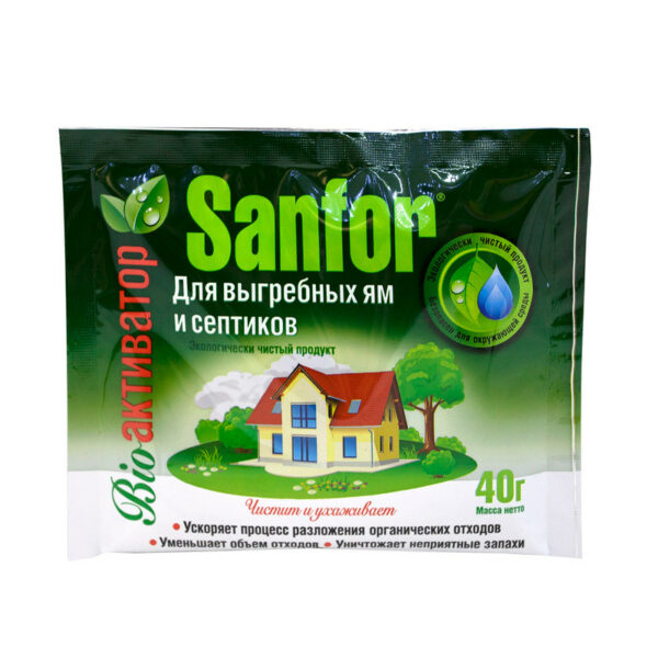 Средство для выгребных ям, Sanfor, 40 г