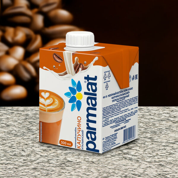 Коктейль молочный "Капучино итальянский", Parmalat, 1,5%, 500 мл