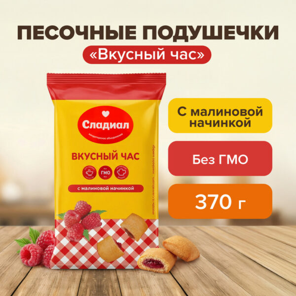 Сдобные изделия "Вкусный час", Сладиал, 370 г