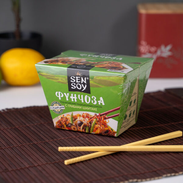 Фунчоза, SenSoy, 125 г, в ассортименте