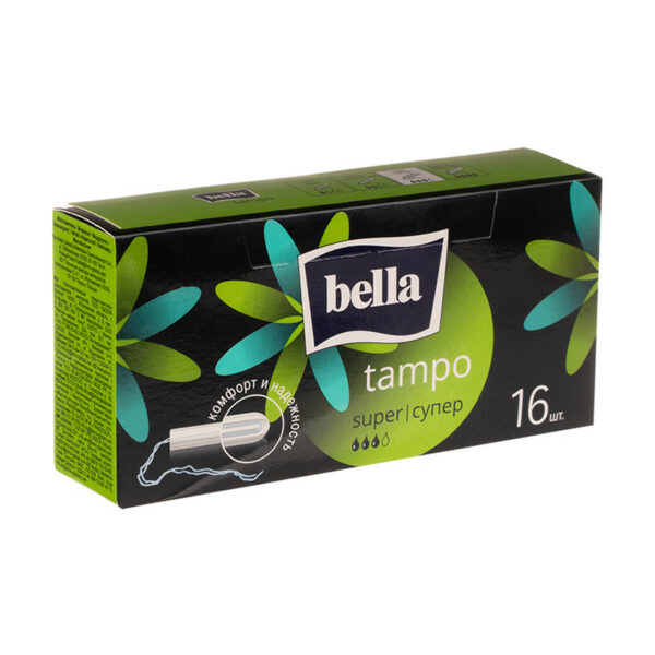 Тампоны "Tampo super", Bella, 16 шт.