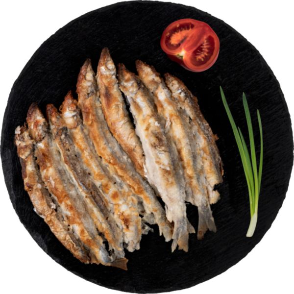 Мойва жареная, уп, 200-350г