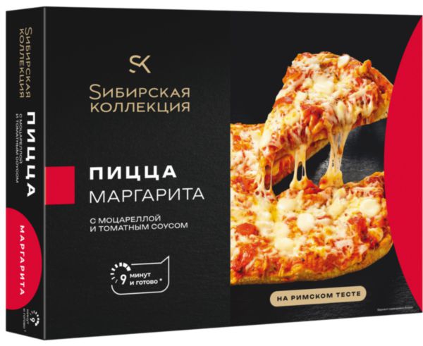 Пицца Сибирская коллекция Classic Маргарита, 365г