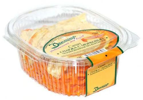 Спаржа маринованная Данессия по-корейски с морковью, 250г