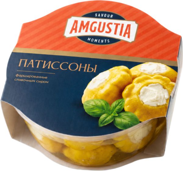 Патиссоны Amgustia фаршированные сливочным сыром, 220г