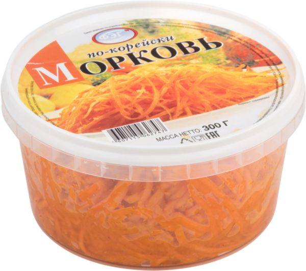 Салат морковь по-корейски ФЭГ, 300г