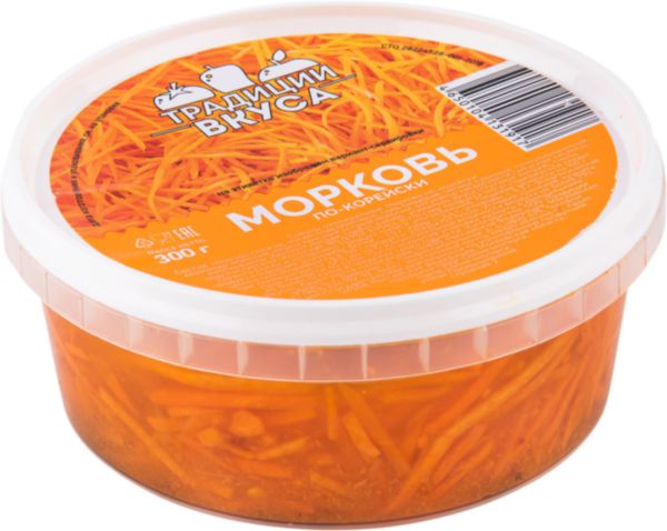 Морковь по-корейски Традиции вкуса, 300г