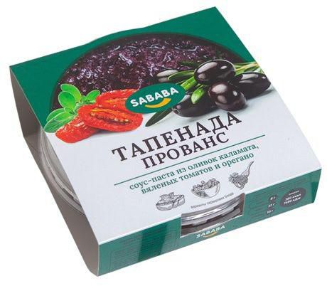 Тапенада Sababa Прованс, 150г