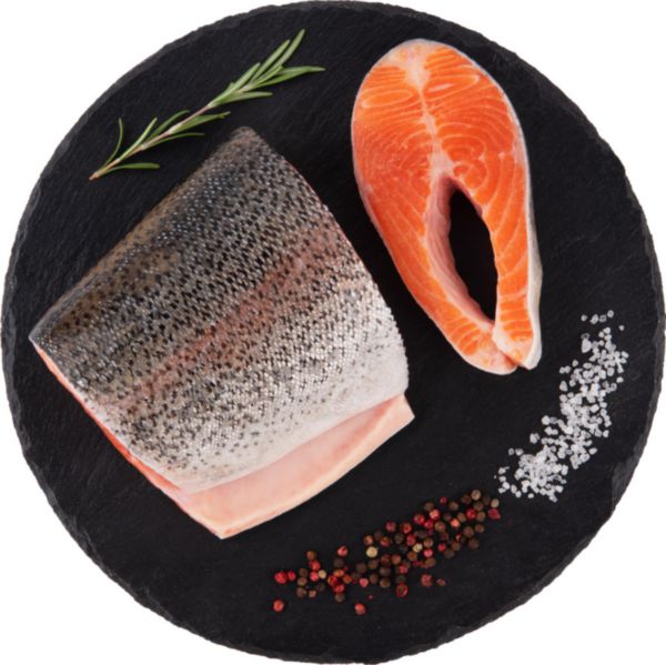 Форель горная охлажденная кусок Осетия, уп 550-850г