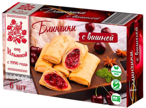 Блинчики от Ильиной с вишней, 360г