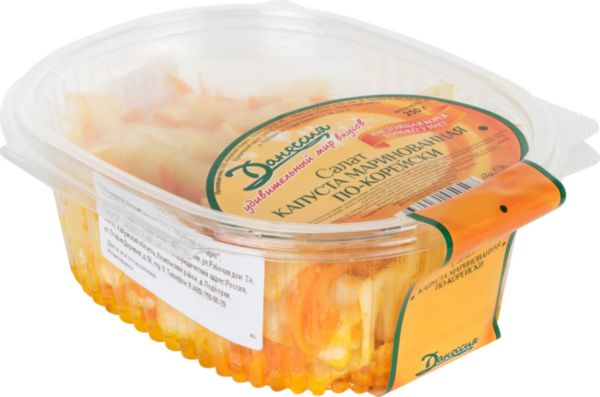 Салат капуста по-корейски Данессия маринованная, 250г