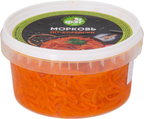 Морковь по-корейски ФЭГ, 500г