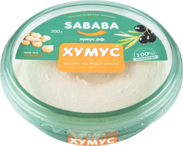 Хумус Sababa Рецепт из Иерусалима, 300г