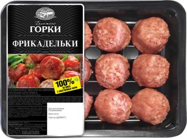 Фрикадельки из свинины охлаждённые Ближние горки, 360г