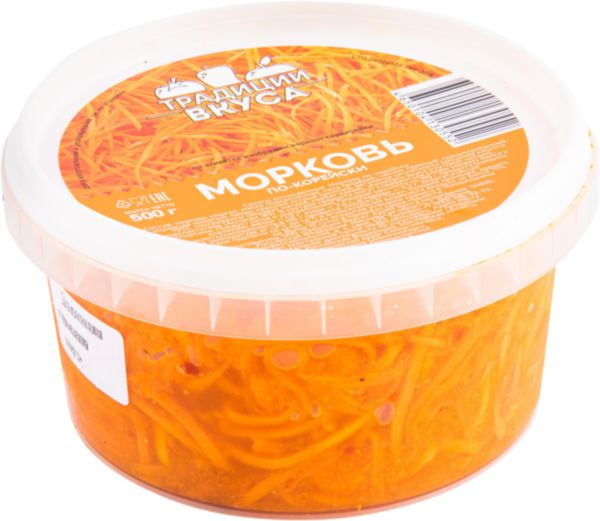 Морковь по-корейски Традиции вкуса, 500г